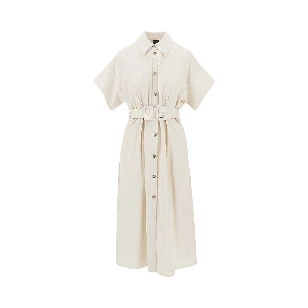 Pinko Cotton Midi Shirt Dress